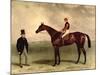 Gladiateur with Harry Grimshaw Up and His Owner, Count Frederic De Lagrange, 1865-Harry Hall-Mounted Giclee Print