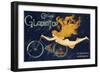 Gladiator Bicycles, Ca 1905, Advertising Poster, Paris. France, 20th Century-null-Framed Giclee Print