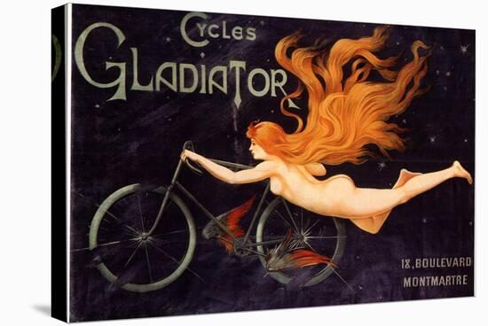 Gladiator Bicycles, France, 1905-null-Stretched Canvas