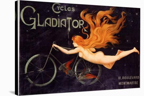 Gladiator Bicycles, France, 1905-null-Stretched Canvas