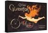 Gladiator Cycles Ad-null-Framed Stretched Canvas