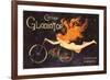 Gladiator Cycles Ad-null-Framed Art Print