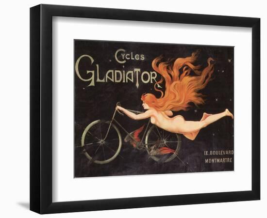 Gladiator Cycles, Montmartre-null-Framed Giclee Print