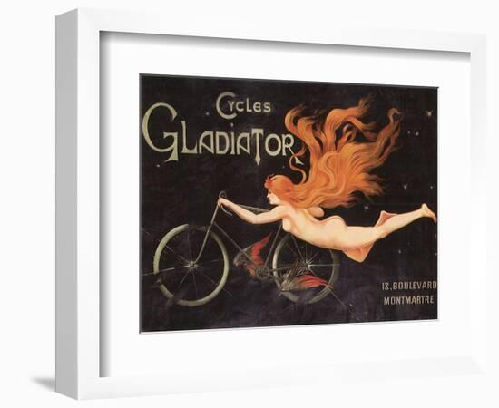 Gladiator Cycles, Montmartre-null-Framed Giclee Print