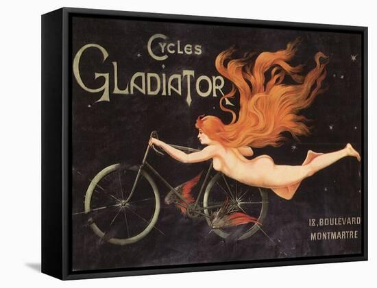 Gladiator Cycles, Montmartre-null-Framed Stretched Canvas