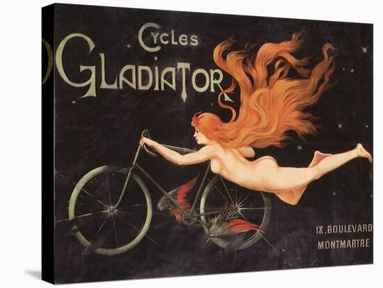 Gladiator Cycles, Montmartre-null-Stretched Canvas