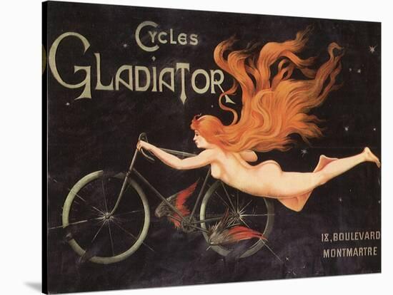 Gladiator Cycles, Montmartre-null-Stretched Canvas