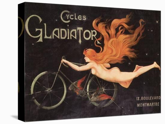 Gladiator Cycles, Montmartre-null-Stretched Canvas