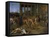 Gladiator Fights-Giovanni Lanfranco-Framed Stretched Canvas