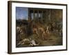 Gladiator Fights-Giovanni Lanfranco-Framed Giclee Print