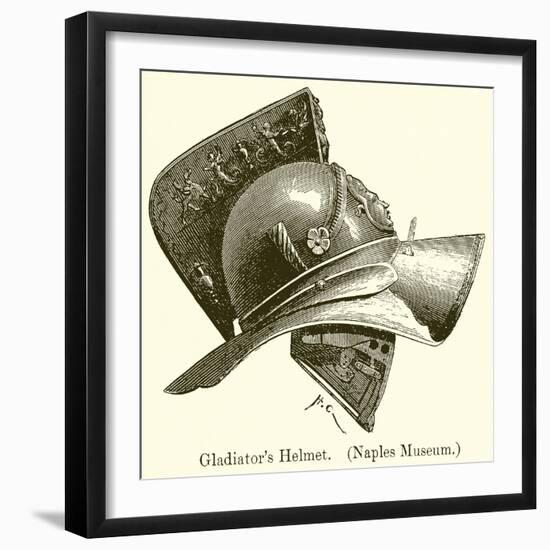 Gladiator's Helmet-null-Framed Giclee Print