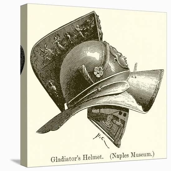 Gladiator's Helmet-null-Stretched Canvas