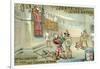 Gladiatorial Combat in the Coliseum, Rome-null-Framed Giclee Print