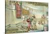 Gladiatorial Combat in the Coliseum, Rome-null-Stretched Canvas