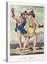 Gladiators, from Antique Rome Engraved by Labrousse, Published 1796-Jacques Grasset de Saint-Sauveur-Stretched Canvas