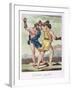 Gladiators, from Antique Rome Engraved by Labrousse, Published 1796-Jacques Grasset de Saint-Sauveur-Framed Giclee Print