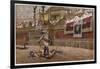 Gladiators in the Arena-Edmund Evans-Framed Photographic Print