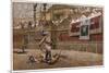 Gladiators in the Arena-Edmund Evans-Mounted Photographic Print