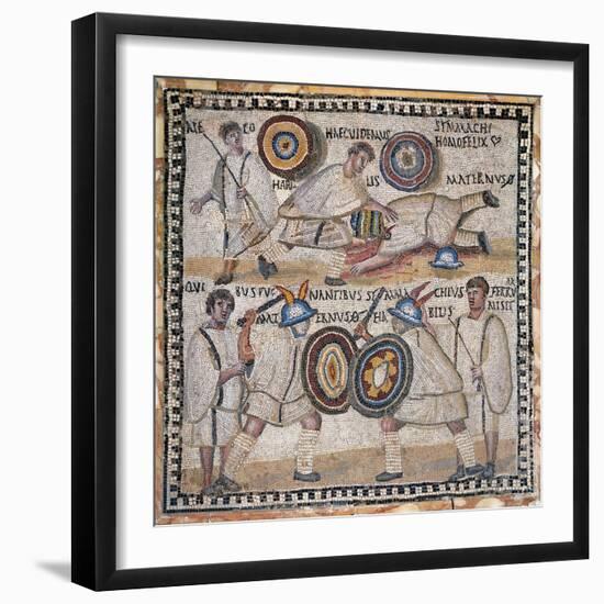 Gladiators-null-Framed Art Print
