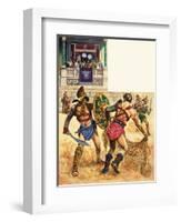 Gladiators-Peter Jackson-Framed Giclee Print