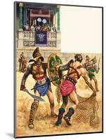 Gladiators-Peter Jackson-Mounted Giclee Print
