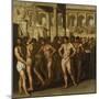 Gladiators-Aniello Falcone-Mounted Giclee Print