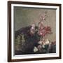 Gladioli and Roses, 1880-Henri Fantin-Latour-Framed Giclee Print