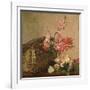 Gladioli and Roses, 1880-Ignace Henri Jean Fantin-Latour-Framed Giclee Print