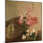 Gladioli and Roses, 1880-Ignace Henri Jean Fantin-Latour-Mounted Giclee Print