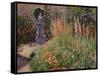 Gladioli, c.1876-Claude Monet-Framed Stretched Canvas