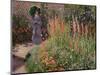 Gladioli, c.1876-Claude Monet-Mounted Giclee Print