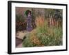 Gladioli, c.1876-Claude Monet-Framed Giclee Print