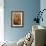 Gladioli in a Blue Vase; Glaieuls Dans Un Vase Bleu-Pierre-Auguste Renoir-Framed Giclee Print displayed on a wall
