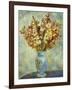 Gladioli in Blue Vase-Pierre-Auguste Renoir-Framed Giclee Print