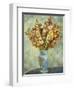 Gladioli in Blue Vase-Pierre-Auguste Renoir-Framed Giclee Print