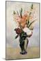 Gladiolus-Pierre-Auguste Renoir-Mounted Art Print