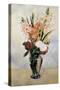 Gladiolus-Pierre-Auguste Renoir-Stretched Canvas