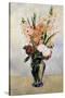 Gladiolus-Pierre-Auguste Renoir-Stretched Canvas