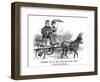 Gladstone and Ireland-John Tenniel-Framed Art Print