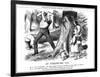 Gladstone and the Papacy-John Tenniel-Framed Art Print