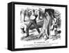 Gladstone and the Papacy-John Tenniel-Framed Stretched Canvas