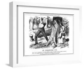 Gladstone and the Papacy-John Tenniel-Framed Art Print