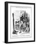 Gladstone as Actor-John Tenniel-Framed Art Print