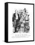 Gladstone as Butler-John Tenniel-Framed Stretched Canvas