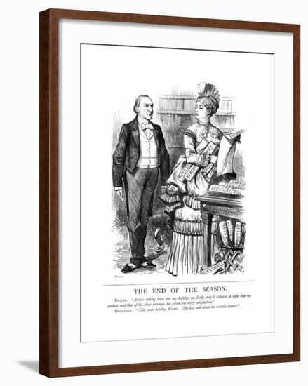Gladstone as Butler-John Tenniel-Framed Giclee Print