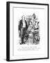 Gladstone as Butler-John Tenniel-Framed Giclee Print