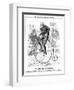 Gladstone as Cyclist-John Tenniel-Framed Art Print