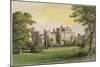 Gladstone at Hawarden Castle-null-Mounted Art Print