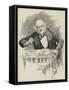 Gladstone Delivering a Speech in the House of Commons-null-Framed Stretched Canvas