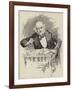 Gladstone Delivering a Speech in the House of Commons-null-Framed Giclee Print